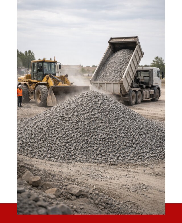 Купить щебень с доставкой в Новочеркасске от 2559 руб. | ПРОНЕРУДНвч