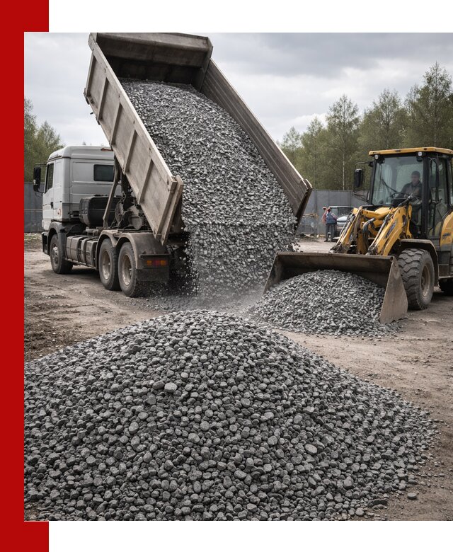 Доставка и продажа щебня гранитного в Новочеркасске