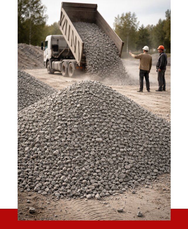 Гранитный щебень фракция 0-5 в Новочеркасске от 2968 руб ПРОНЕРУДНвч