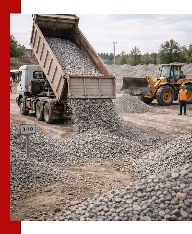 Гранитный щебень фракции 3–10: доставка и продажа в Новочеркасске