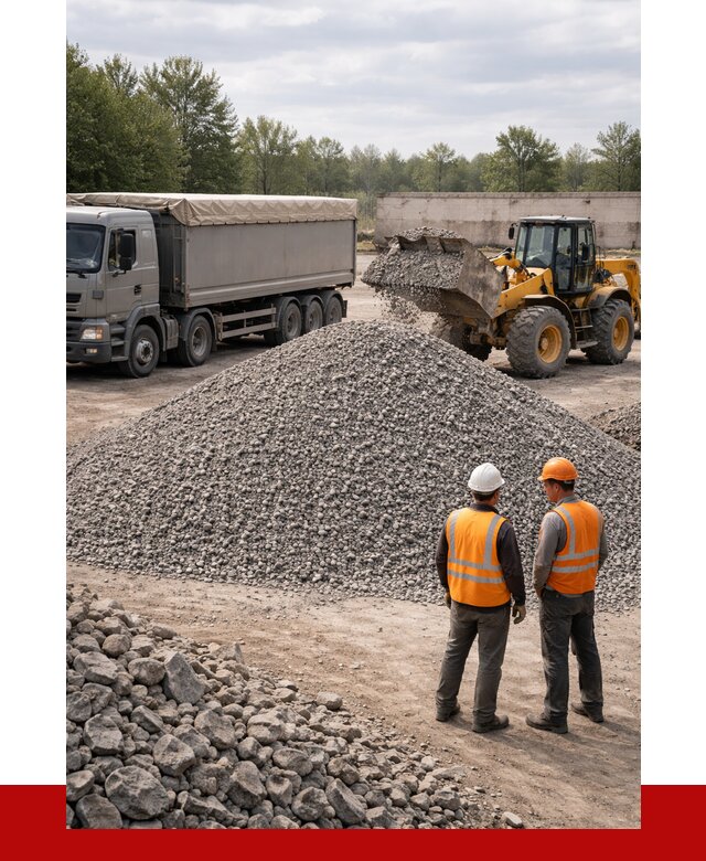 Гранитный щебень фракция 5-20 в Новочеркасске от 4298 руб | ПРОНЕРУДНвч