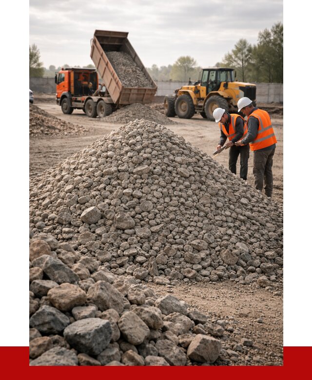 Гранитный щебень фракция 40-70 в Новочеркасске от 2559 руб ПРОНЕРУДНвч