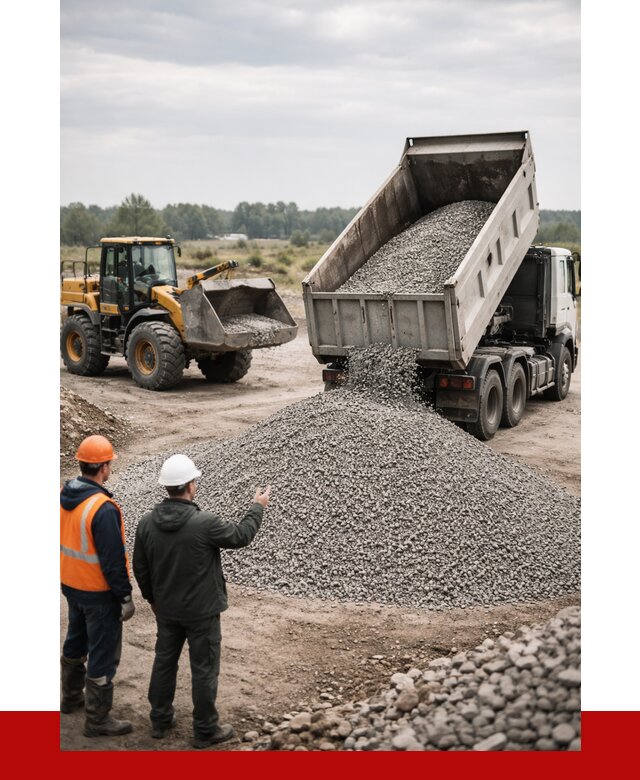 гравийный щебень фракция 3-10 в Новочеркасске от 3275 р. ПРОНЕРУДНвч