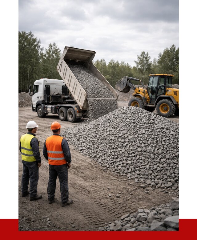 Гравийный щебень фракция 40-70 в Новочеркасске от 9722р | ПРОНЕРУДНвч