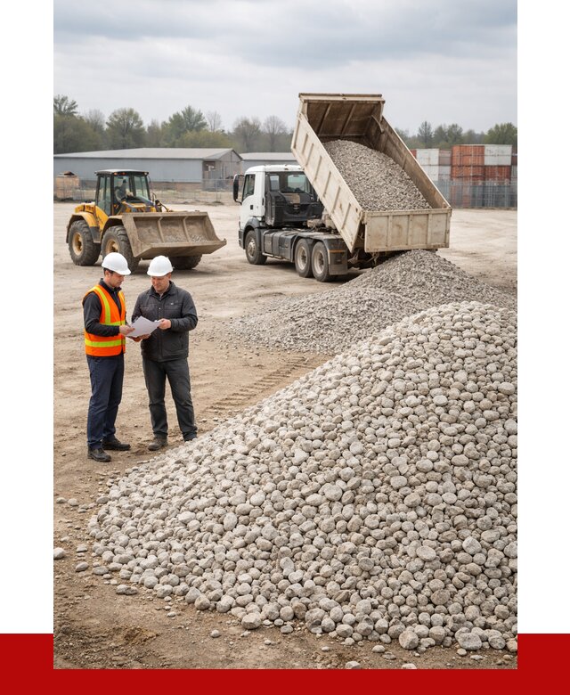 Известняковый щебень в Новочеркасске от 1433 р. доставка | ПРОНЕРУДНвч