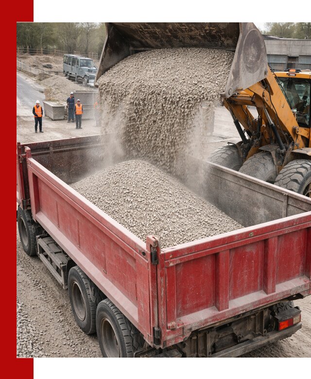 Купить известняковый щебень фракции 0-5 с доставкой в Новочеркасске