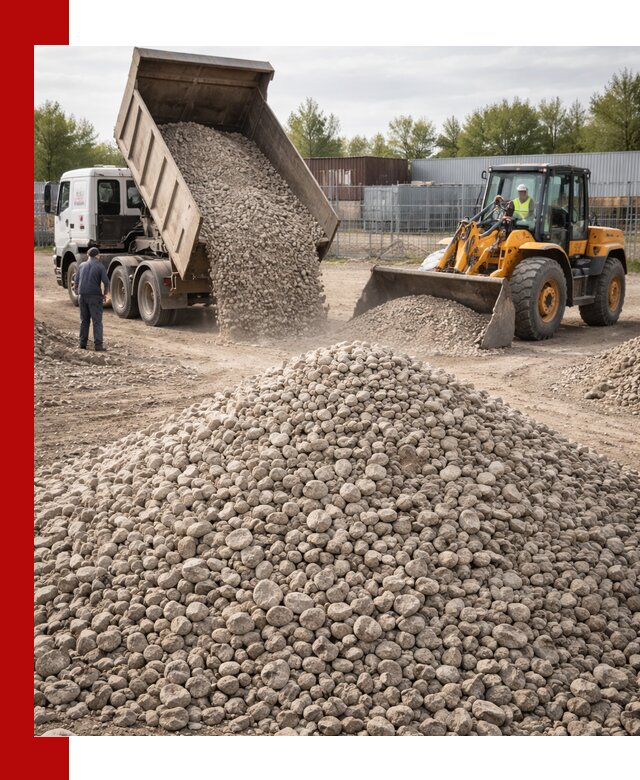 Доломитовый щебень фракции 20–41 с доставкой в Новочеркасске