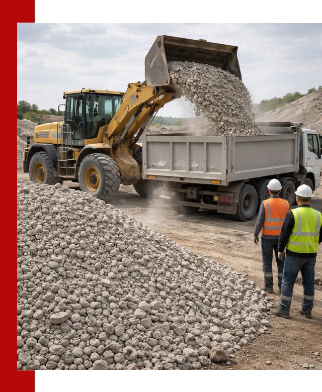 Доломитовый щебень фракция 40–71 доставка и продажа в Новочеркасске