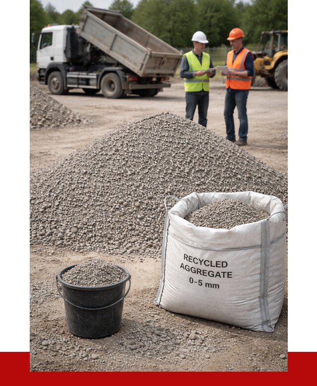 Вторичный щебень фракция 0-5 в Новочеркасске от 1637 р. ПРОНЕРУДНвч