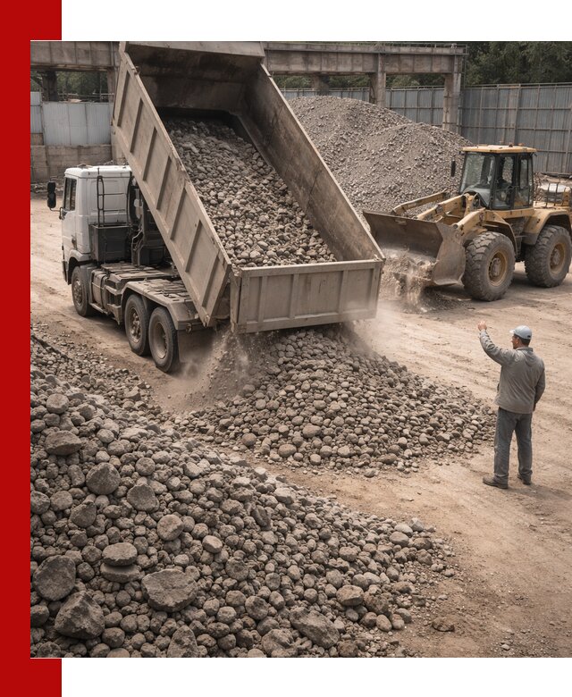 Вторичный щебень фракция 20-40 с доставкой в Новочеркасске