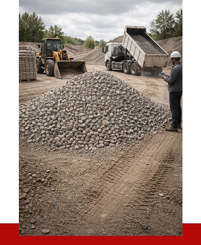 Купить бетонный щебень в Новочеркасске, от 3275 р. ПРОНЕРУДНвч