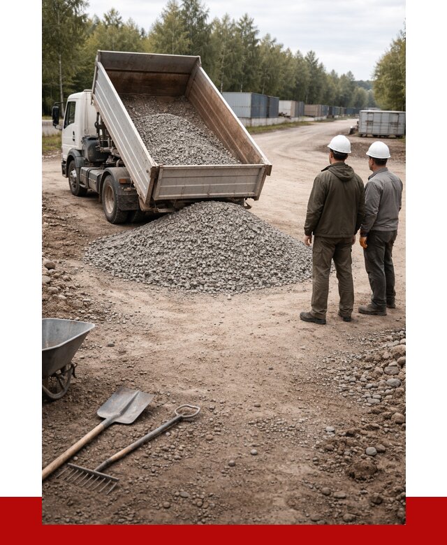 Бетонный щебень фракция 5-20 в Новочеркасске от 3275 р., ПРОНЕРУДНвч