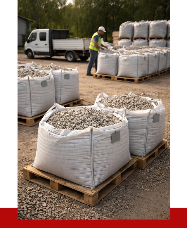 Щебень в мешках с доставкой в Новочеркасске от 4298 р. | ПРОНЕРУДНвч