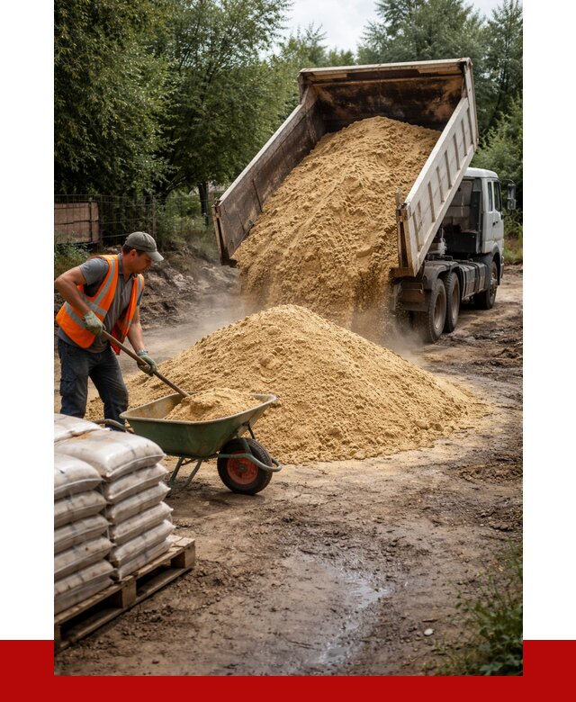 Купить песок с доставкой в Новочеркасске от 1842 р. | ПРОНЕРУДНвч