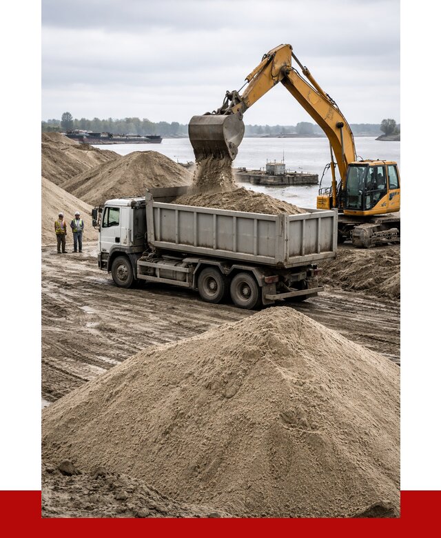 Купить речной песок навалом в Новочеркасске от 1842 р., ПРОНЕРУДНвч