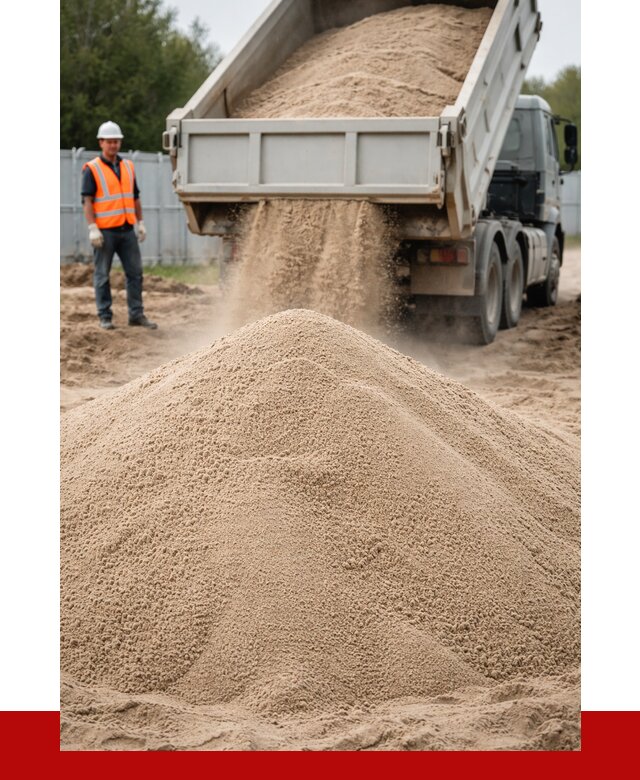 Купить сеяный песок с доставкой в Новочеркасске от 2251 р ПРОНЕРУДНвч