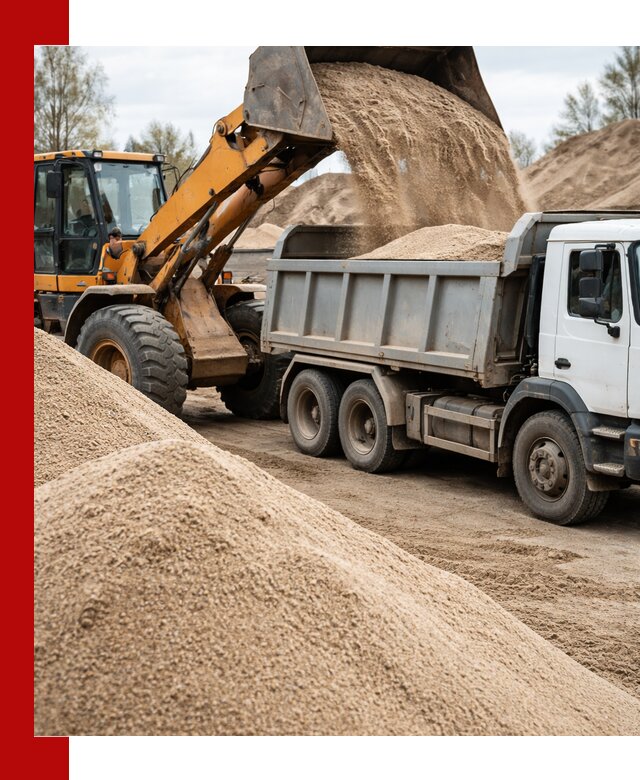 Доставка сеяного песка в Новочеркасске оптом и в розницу