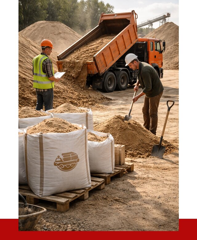 Строительный песок в Новочеркасске от 2251 р. с доставкой, ПРОНЕРУДНвч