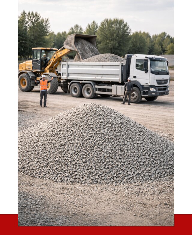 Купить мытый гравий в Новочеркасске от 3582 р, доставка ПРОНЕРУДНвч