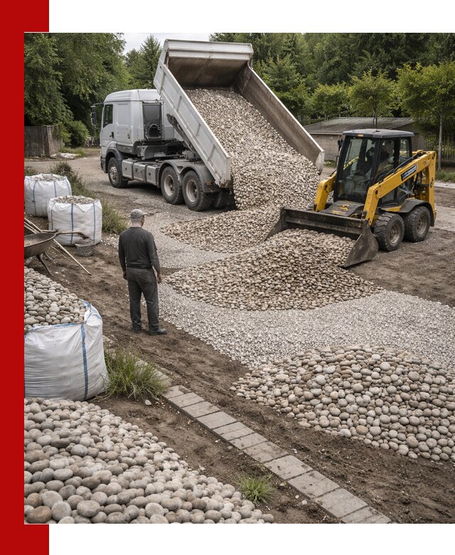 Доставка морской гальки оптом и в розницу в Новочеркасске