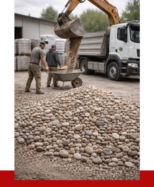 Галька декоративная в Новочеркасске от 3275 р. за куб | ПРОНЕРУДНвч