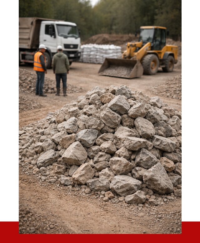 Купить бутовый камень с доставкой в Новочеркасске от 2354 р. | ПРОНЕРУДНвч