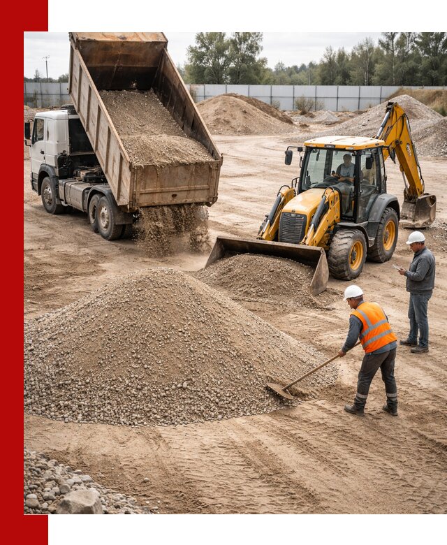 Поставка и доставка ПГС С4 в мешках и самосвалах в Новочеркасске