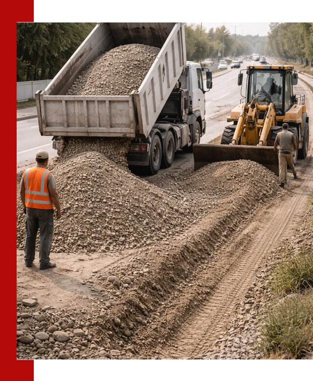 Опгс для устройства дорог и подсыпки в Новочеркасске