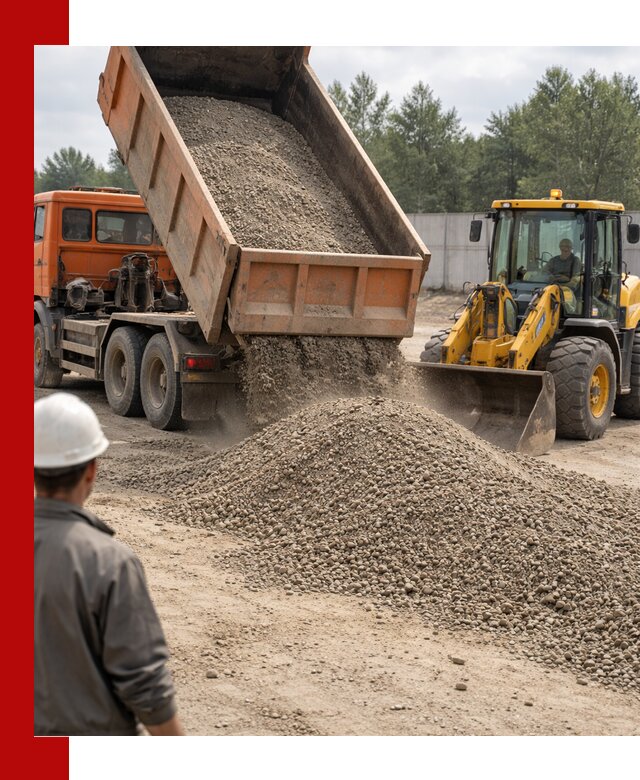 Доставка щпс С8 самосвалами в Новочеркасске от производителя