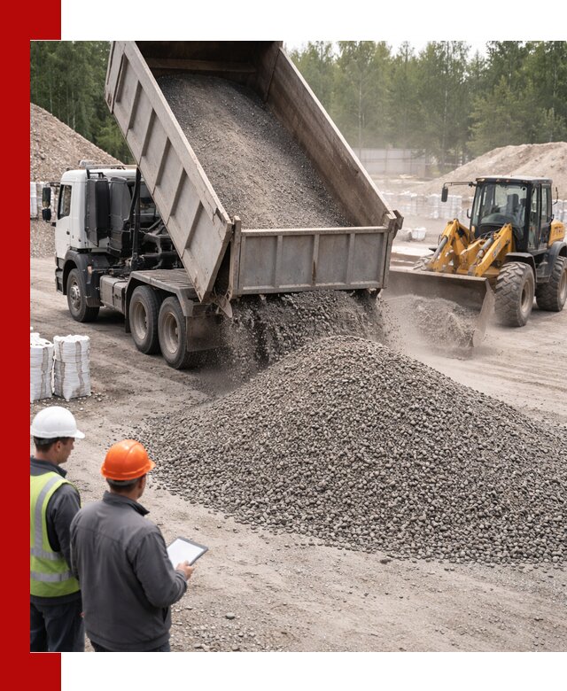 Доставка и продажа гранитного отсева 0-10 в Новочеркасске