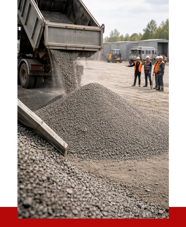 Гравийный отсев 0-5 в Новочеркасске от 1228 р. с доставкой | ПРОНЕРУДНвч