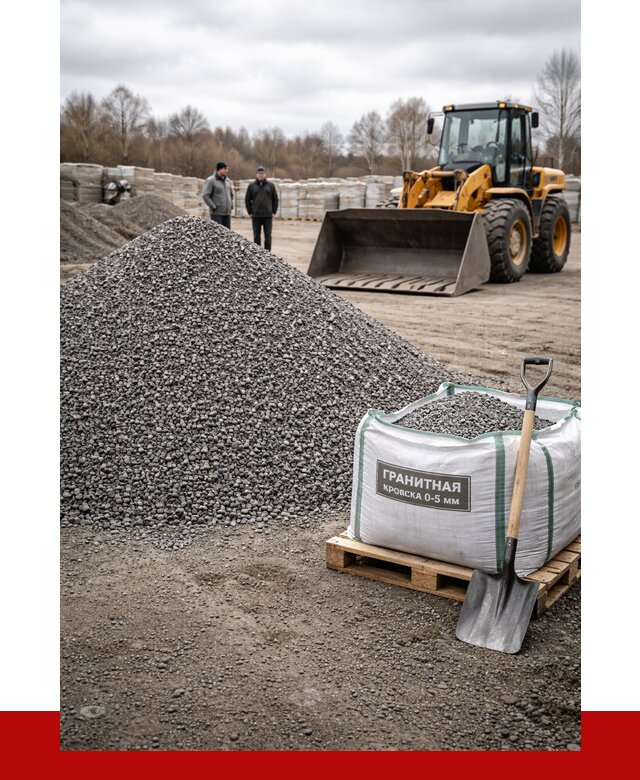 Купить гранитную крошку в Новочеркасске от 4912 р. с доставкой | ПРОНЕРУДНвч