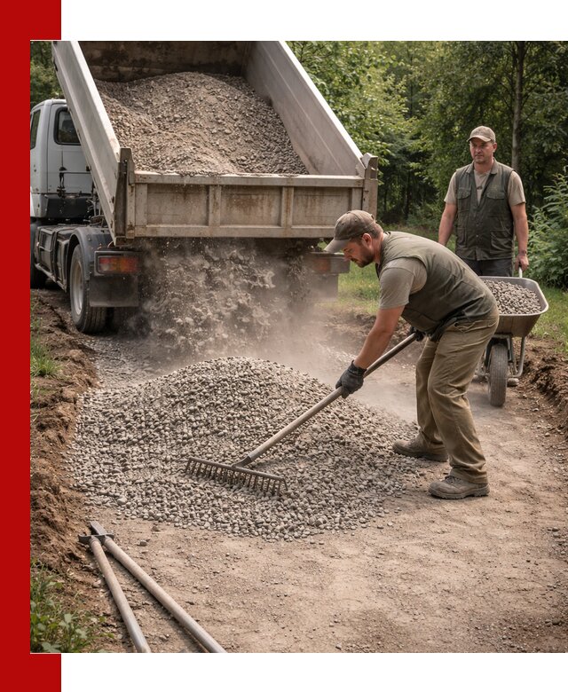 Каменная крошка для дорожек с доставкой в Новочеркасске