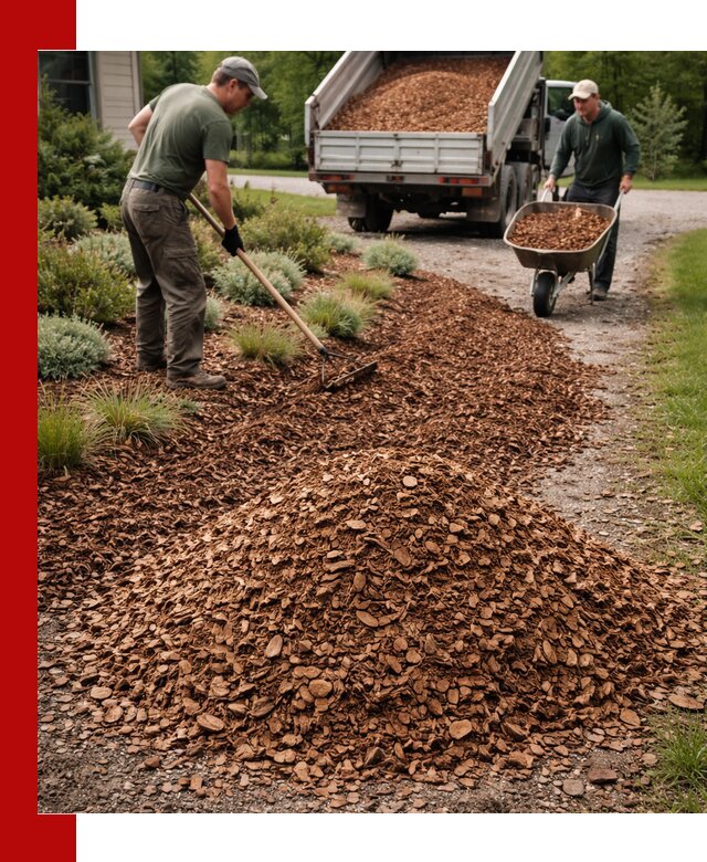 Крошка для мульчирования с доставкой в Новочеркасске