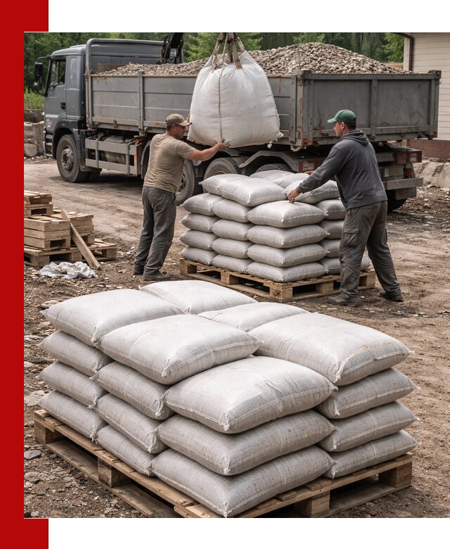 Керамзит в мешках с доставкой в Новочеркасске от компании-поставщика