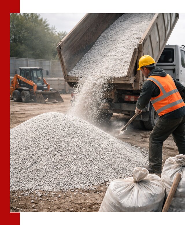 Доставка перлита вспученного в Новочеркасске оптом и в розницу