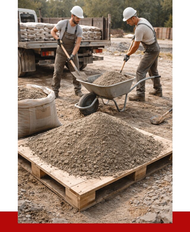 Цементно песчаная смесь М100 в Новочеркасске от 5322 р. за куб | ПРОНЕРУДНвч