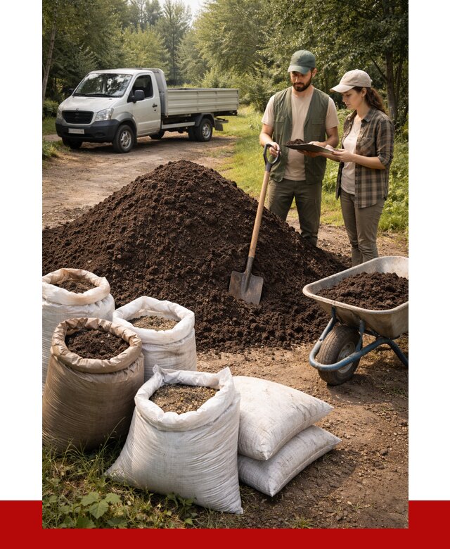 Купить грунт с доставкой в Новочеркасске от 4605 р. за м3 | ПРОНЕРУДНвч