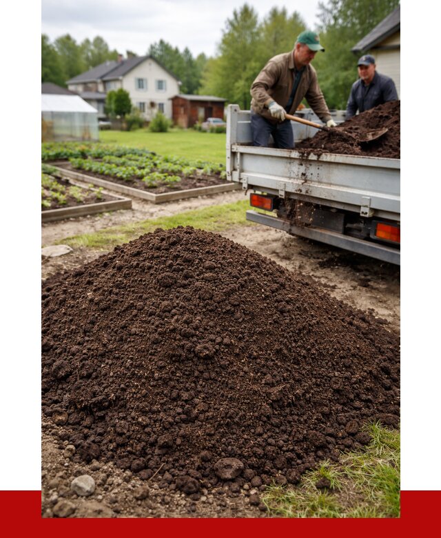 Плодородный грунт в Новочеркасске с доставкой от 4298 р. | ПРОНЕРУДНвч