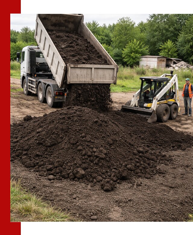 Поставка плодородной земли с доставкой самосвалом в Новочеркасске
