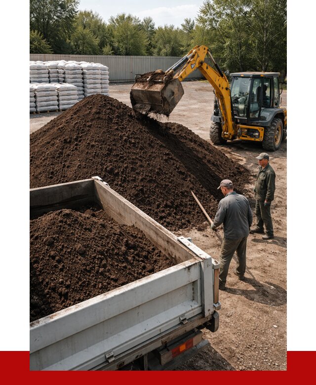 Растительный грунт с доставкой в Новочеркасске от 3275 р. | ПРОНЕРУДНвч