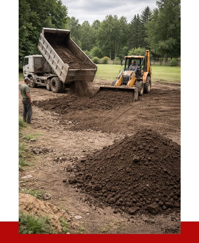 Грунт для выравнивания участка в Новочеркасске от 1228 р. | ПРОНЕРУДНвч