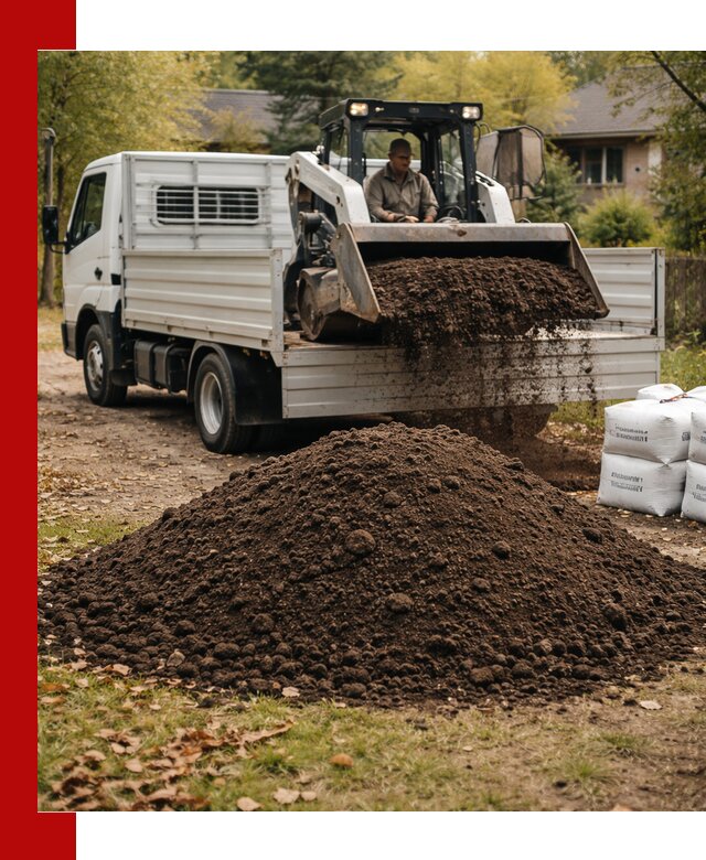 Доставка садовой земли в больших объёмах в Новочеркасске