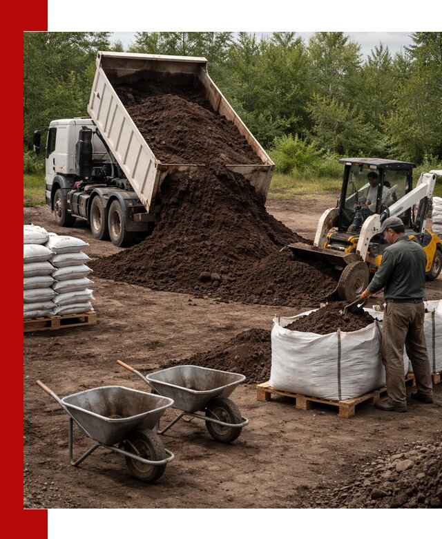 Доставка и продажа торфогрунта в Новочеркасске оптом и в розницу