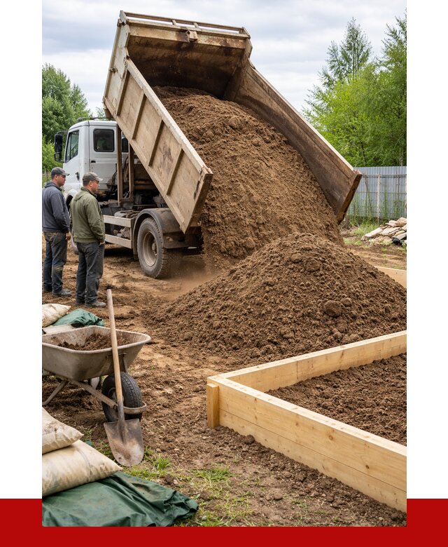 Торфо песчаная смесь в Новочеркасске с доставкой от 1893 р. | ПРОНЕРУДНвч