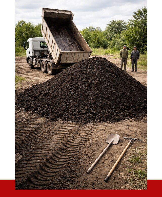 Купить чернозем навалом в Новочеркасске от 1228 р. за куб | ПРОНЕРУДНвч