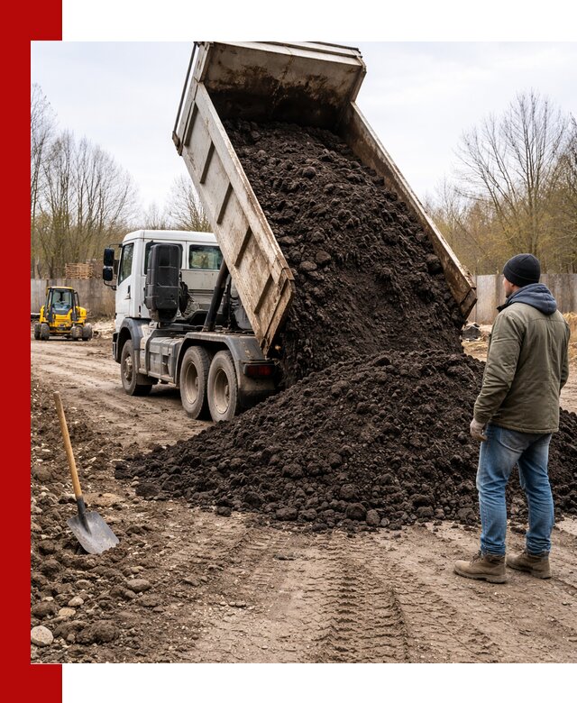 Доставка чернозема навалом в Новочеркасске быстро и выгодно