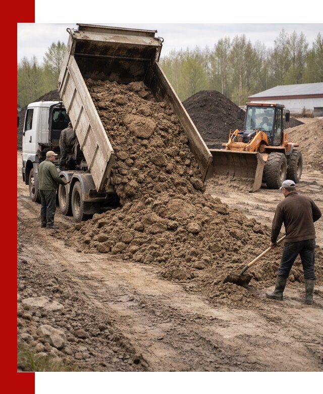 Доставка глин и суглинков в Новочеркасске оптом и вкрай