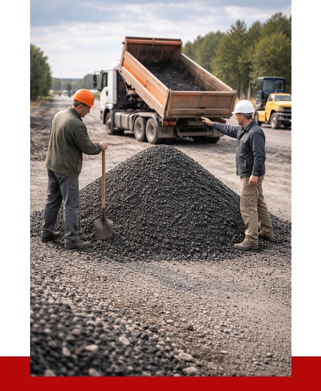 Купить асфальтовую крошку для дорог в Новочеркасске от 4298 р. | ПРОНЕРУДНвч