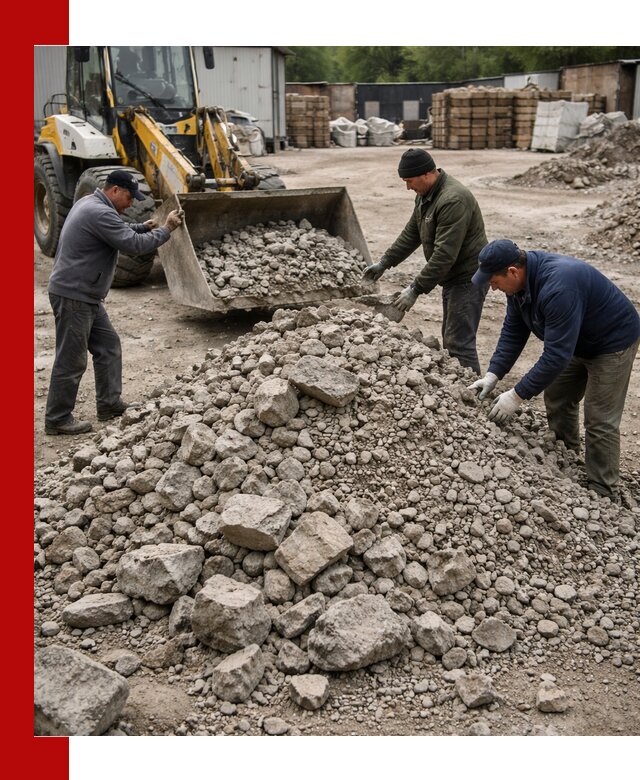 Демонтаж и вывоз бой бетона в Новочеркасске
